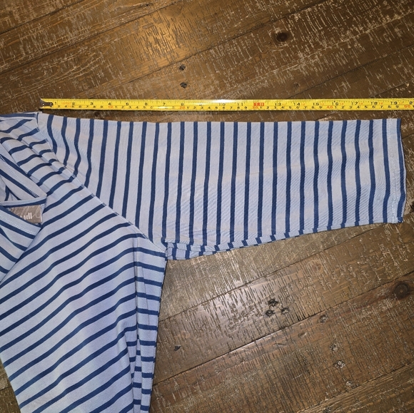 Jjill Striped Blue Coastal Grandma Women's Top Sz Xl - Picture 7 of 9